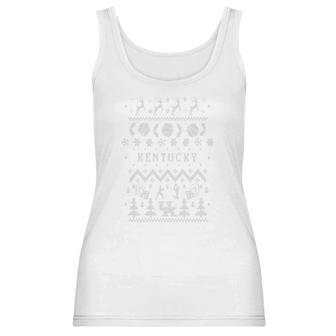 Kentucky Wildcats - Ugly Christmas Sweater T-Shirt Women Tank Top | Favorety AU