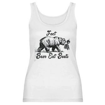 L Bear Eat Beets The Office Funny Heather Grey Men Women Tank Top | Favorety AU