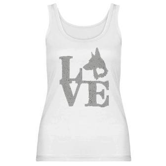 Love German Shepherd Dog Women Fashion Slouchy Dolman Women Tank Top | Favorety AU