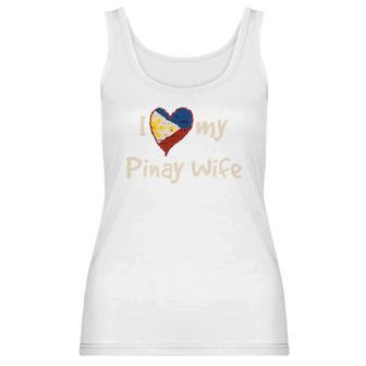 I Love My Pinay Wife Cute Filipina Philippines Pride Women Tank Top | Favorety CA