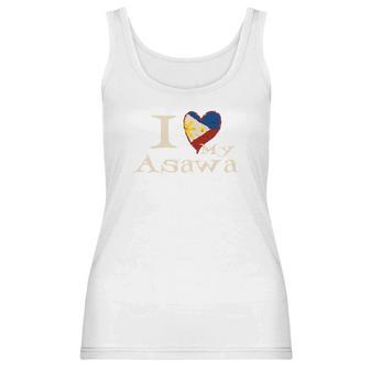 I Love My Pinay Wife Filipina American Asawa Wedding Women Tank Top | Favorety CA