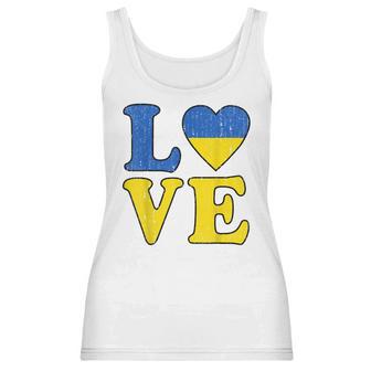 Love Support Ukraine I Stand With Ukraine Ukrainian Flag Men Women T-Shirt Graphic Print Casual Unisex Tee Women Tank Top | Favorety AU