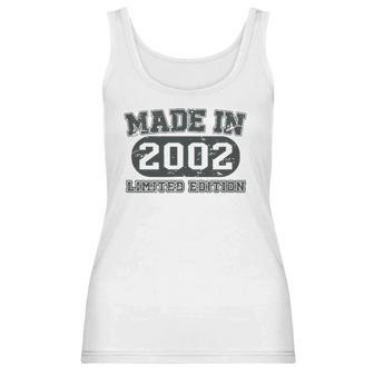 Made In 2002 Cool 20 Years Old Bday Men Women 20Th Birthday Women Tank Top | Favorety