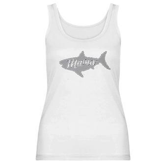 Mama And Baby Shark Women Tank Top | Favorety