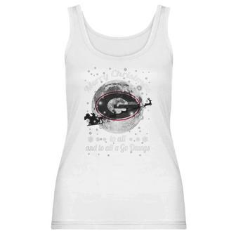 Merry Christmas To All And To All A Go Dawgs Georgia Bulldogs Shirt Women Tank Top | Favorety UK