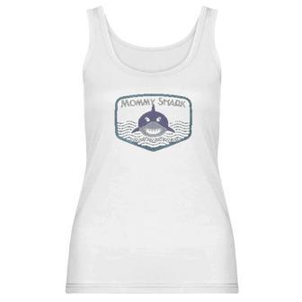 Mommy Shark Cute Graphic Baby Shark Women Tank Top | Favorety AU