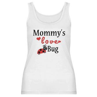 Mommys Love Bug White Puppy Dog Women Tank Top | Favorety DE