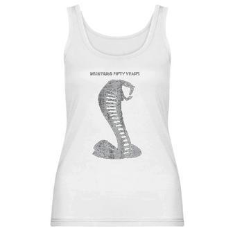 Mustang 50 Years Ford 50 Gray Snake Women Tank Top | Favorety AU