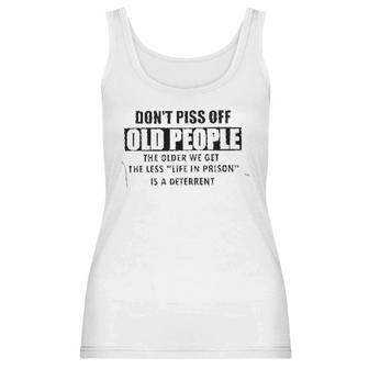 Do Not Off Old People 2022 New Vogue Women Tank Top | Favorety AU