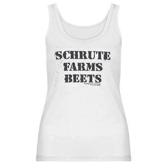 The Office Schrute Farm Beets Gray Women Tank Top | Favorety UK