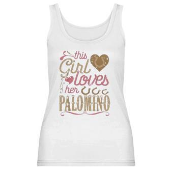 Palomino Horse Palomino Horse Lover Women Tank Top | Favorety