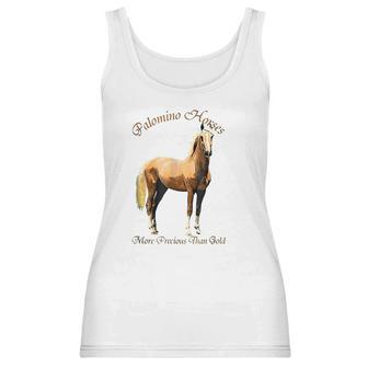 Palomino Horse More Precious Than Gold Women Tank Top | Favorety AU