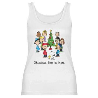 Peanuts Christmas Time Is Here Shirt Women Tank Top | Favorety DE