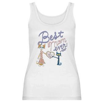 Pete The Cat Best Mom Ever Women Tank Top | Favorety