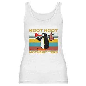 Pingu Noot Noot Motherfucker Vintage Shirt Women Tank Top | Favorety UK