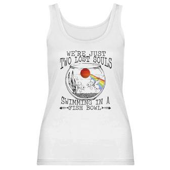 Pink Floyd We’Re Just Two Lost Souls Swimming In A Fish Bowl Shirt Women Tank Top | Favorety UK