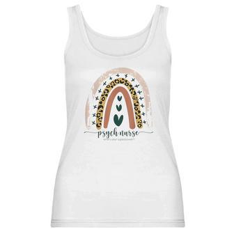 Psych Nurse Whats Your Superpower Funny Mental Health Boho Women Tank Top | Favorety AU