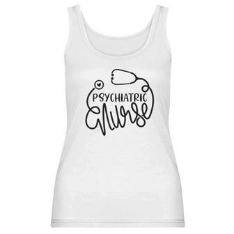 Psychiatric Nurse Cute Psych Rn Mental Health Nursing Women Tank Top | Favorety CA