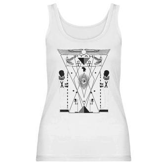 Ptah Egyptian God Sacred Geometry Science Kemetic Women Tank Top | Favorety DE