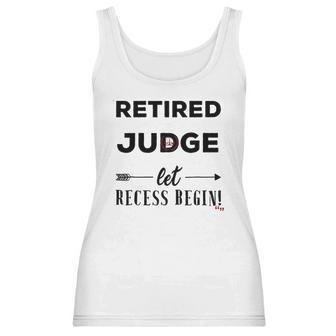 Retired Judge Best Law Coffee Cup Judges Women Tank Top | Favorety