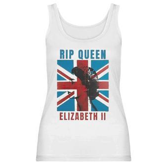 RIP Queen Elizabeth II United Kingdom 1926-2022 Men Women T-Shirt Graphic Print Casual Unisex Tee Women Tank Top | Favorety AU