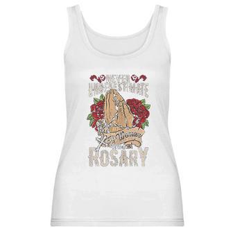 Womens Rosary Catholic Virgin Mary Women Tank Top | Favorety AU