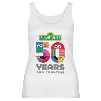 Sesame Street 50 Years Women Tank Top | Favorety