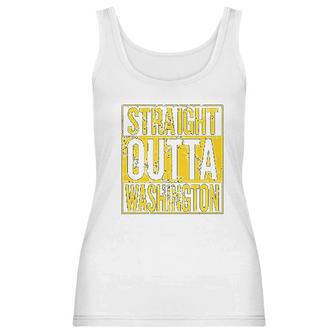 Straight Outta Arizona Hometown Pride Fantasy Football Fan Womens Sports Junior Women Tank Top | Favorety CA