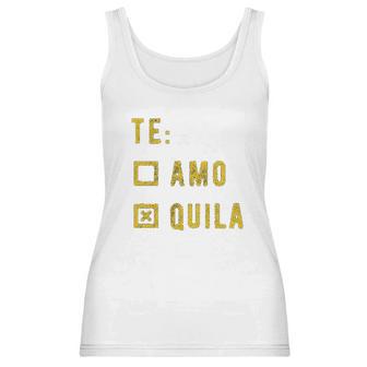 Te Amo Tequila Women Tank Top | Favorety