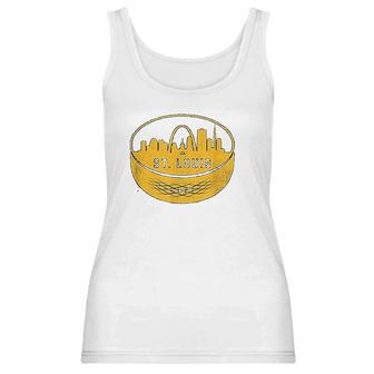 Vintage St Louis Missouri Cityscape Hockey Retro Women Tank Top | Favorety DE