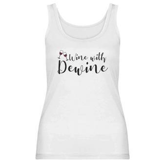 Wine With Dewine Women Tank Top | Favorety CA