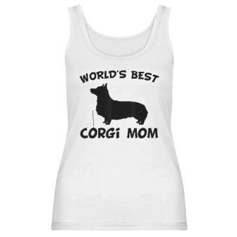 Worlds Best Corgi Mom Dog Owner Women Tank Top | Favorety UK