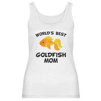 Worlds Best Goldfish Mom Women Tank Top | Favorety UK