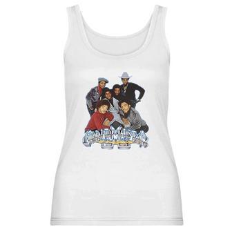 Yamoon Men Blue Casual Grandmaster Flash Furious Five Women Tank Top | Favorety