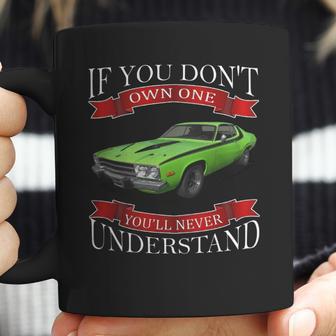 1973 Plymouth Road Runner Back Side Coffee Mug | Favorety CA