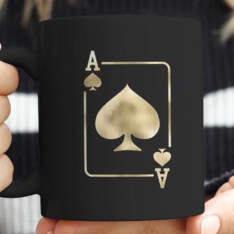 Ace Of Spades Playing Card Halloween Glam Coffee Mug | Favorety DE