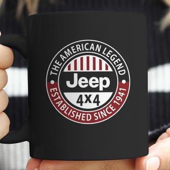 The American Legend Jeep 4X4 Shirt Coffee Mug | Favorety AU