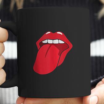 Cool Lips Bite Kiss Me Red Lips Mothers Day Gift Coffee Mug | Favorety CA