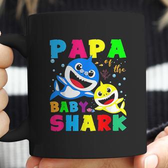 Cute Papa Of The Baby Shark Coffee Mug | Favorety CA