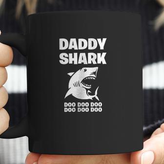 Daddy Shark Cute Best Christmas Gifts For Dad Coffee Mug | Favorety