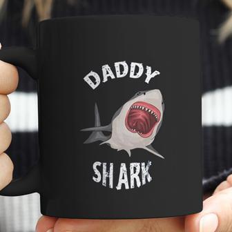 Daddy Shark In Danger Dad Birthday Gifts Coffee Mug | Favorety CA