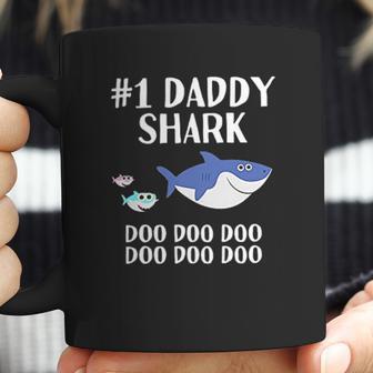 Daddy Shark Doo Doo Dad Fathers Day Coffee Mug | Favorety DE