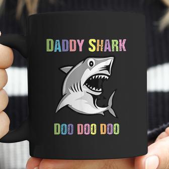 Daddy Shark Doo Doo For Father Day Him Dad Grandpa Coffee Mug | Favorety DE