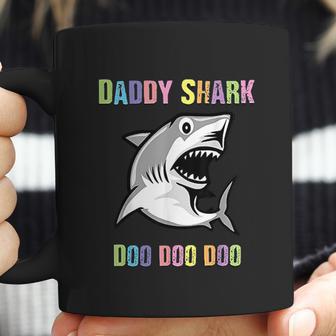 Daddy Shark Doo Doo For Fathers Day Him Dad Grandpa Coffee Mug | Favorety CA