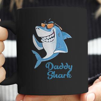 Daddy Shark Gift Fathers Day Coffee Mug | Favorety