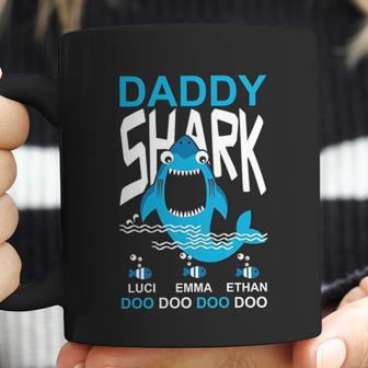 Daddy Shark Kids Name Coffee Mug | Favorety AU