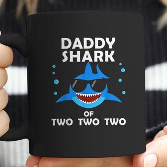 Daddy Shark Of Two Coffee Mug | Favorety UK