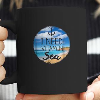 Funny Beach Ocean I Need Vitamin Sea By Zany Brainy Coffee Mug | Favorety AU