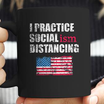 Funny Political Social Distancing Socialist Coffee Mug | Favorety UK