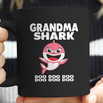 Grandma Shark Doo Doo Grandpa Mommy Daddy Coffee Mug | Favorety DE